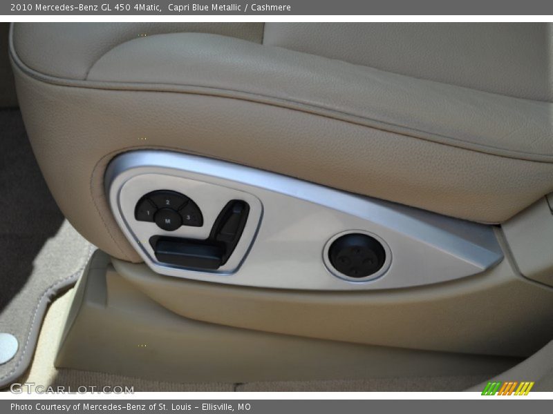 Capri Blue Metallic / Cashmere 2010 Mercedes-Benz GL 450 4Matic