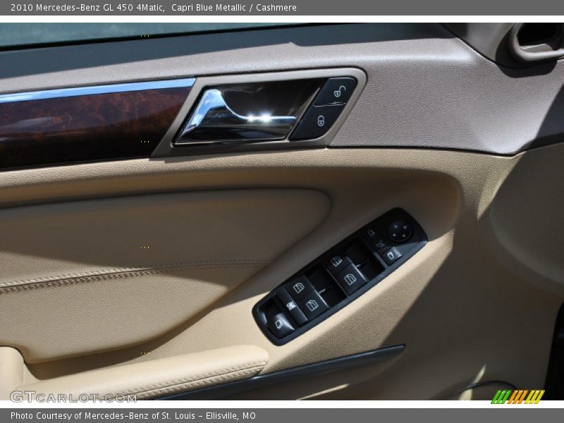 Capri Blue Metallic / Cashmere 2010 Mercedes-Benz GL 450 4Matic