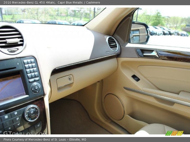 Capri Blue Metallic / Cashmere 2010 Mercedes-Benz GL 450 4Matic