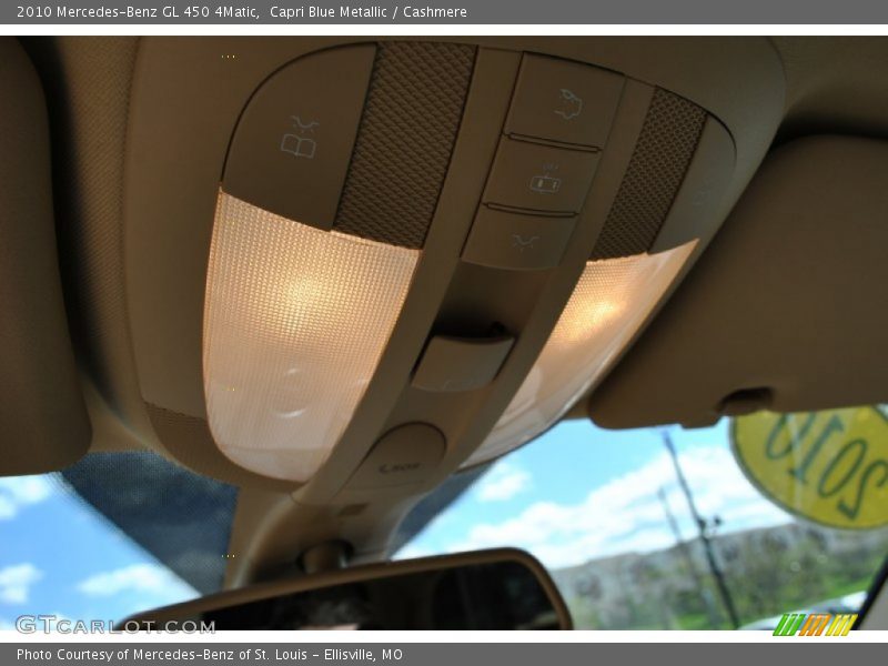 Capri Blue Metallic / Cashmere 2010 Mercedes-Benz GL 450 4Matic