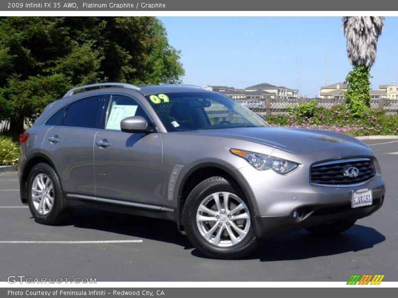 Platinum Graphite / Graphite 2009 Infiniti FX 35 AWD