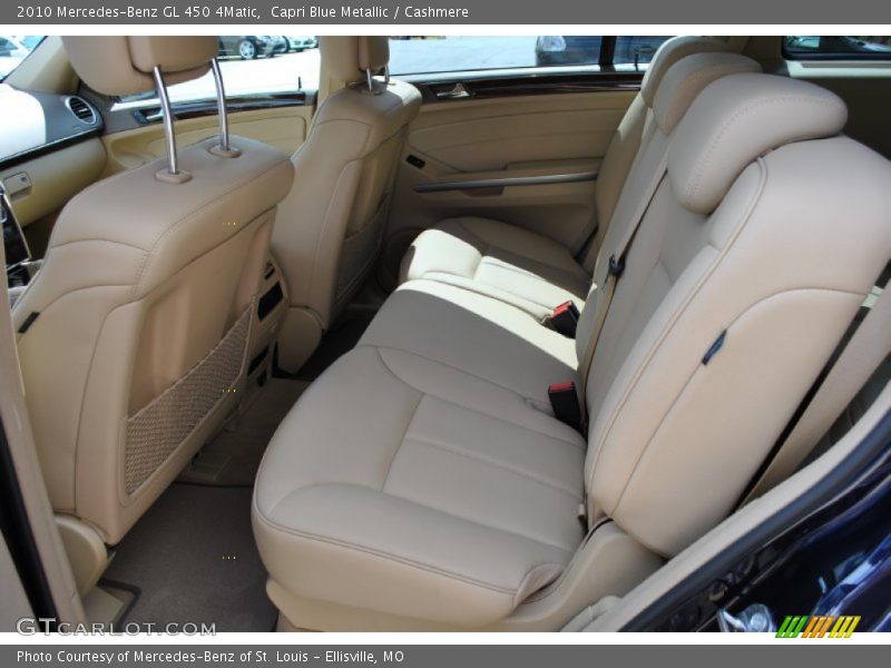 Capri Blue Metallic / Cashmere 2010 Mercedes-Benz GL 450 4Matic