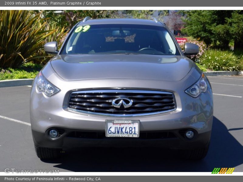 Platinum Graphite / Graphite 2009 Infiniti FX 35 AWD