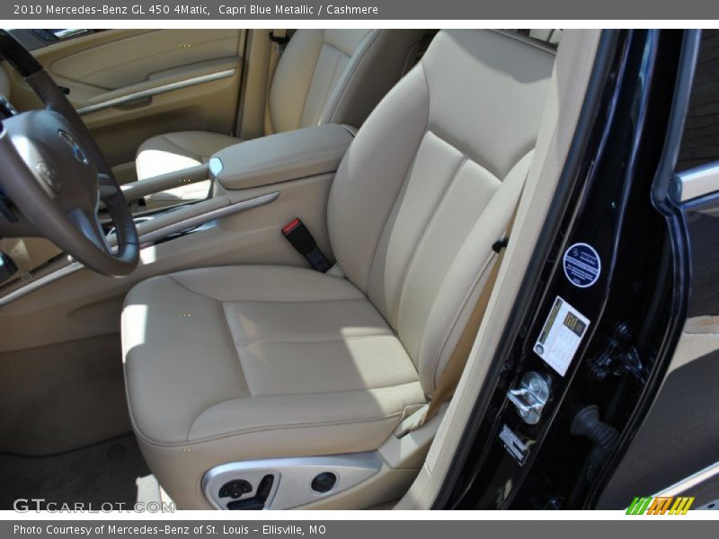 Capri Blue Metallic / Cashmere 2010 Mercedes-Benz GL 450 4Matic