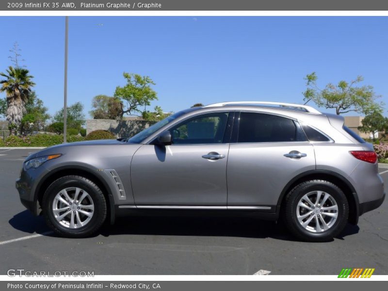 Platinum Graphite / Graphite 2009 Infiniti FX 35 AWD