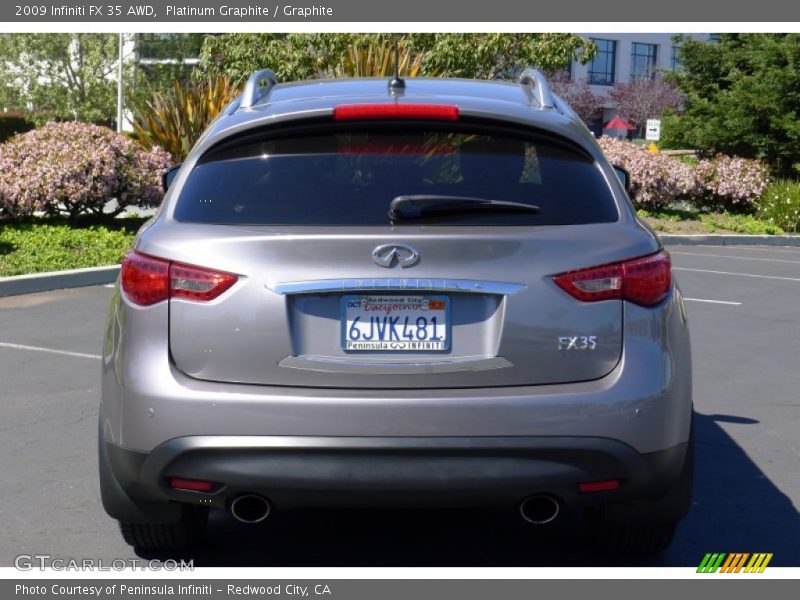 Platinum Graphite / Graphite 2009 Infiniti FX 35 AWD