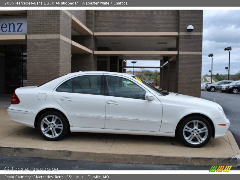 Alabaster White / Charcoal 2006 Mercedes-Benz E 350 4Matic Sedan