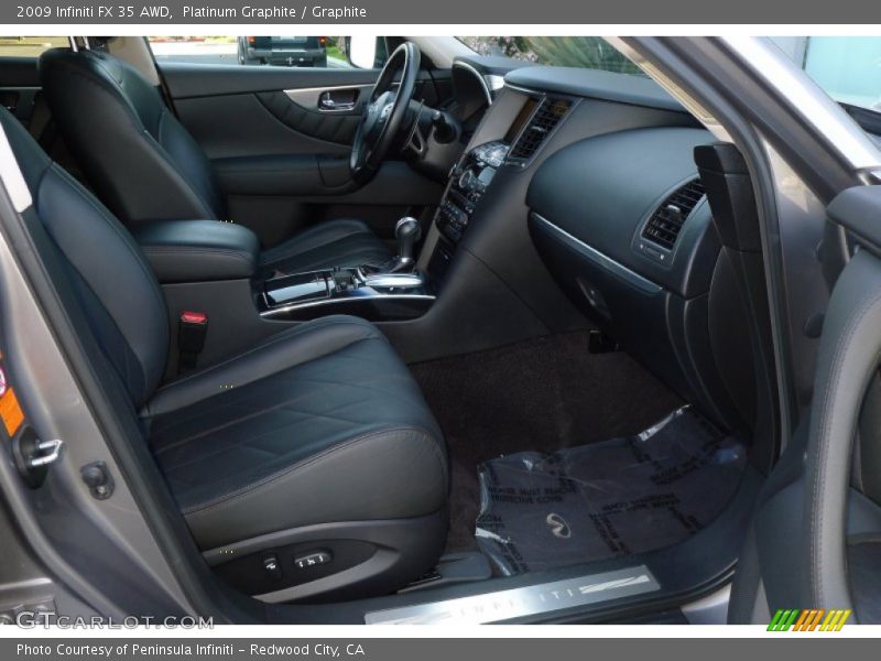 Platinum Graphite / Graphite 2009 Infiniti FX 35 AWD