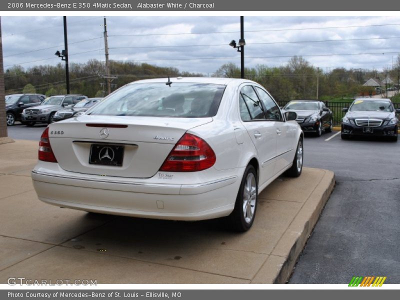 Alabaster White / Charcoal 2006 Mercedes-Benz E 350 4Matic Sedan