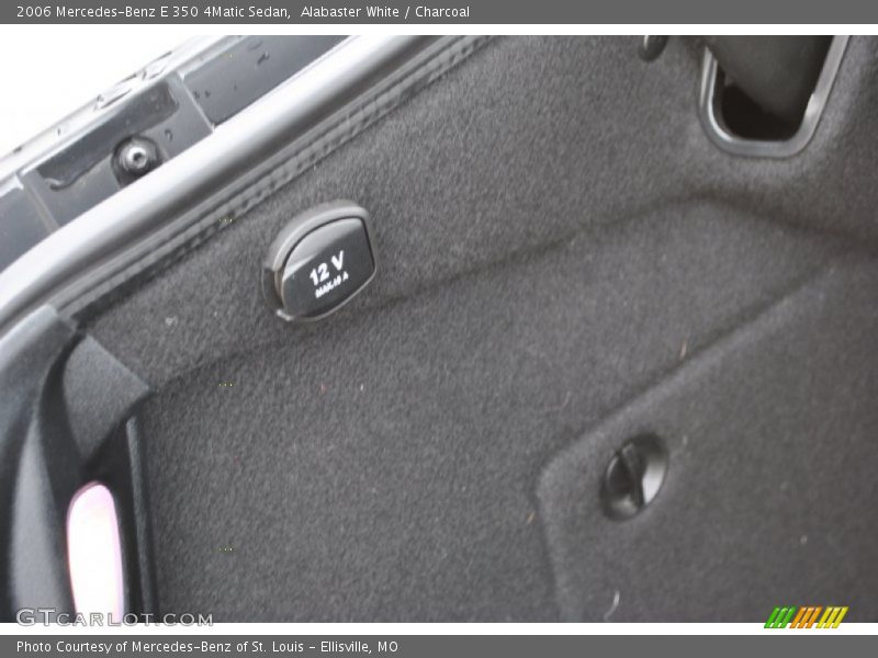 Alabaster White / Charcoal 2006 Mercedes-Benz E 350 4Matic Sedan
