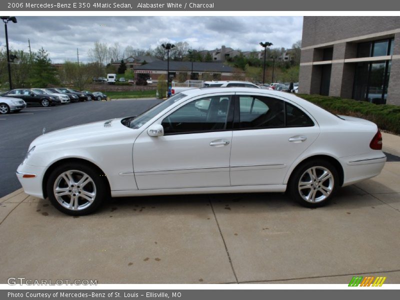 Alabaster White / Charcoal 2006 Mercedes-Benz E 350 4Matic Sedan