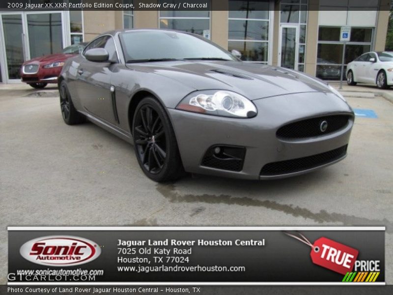 Shadow Gray / Charcoal 2009 Jaguar XK XKR Portfolio Edition Coupe