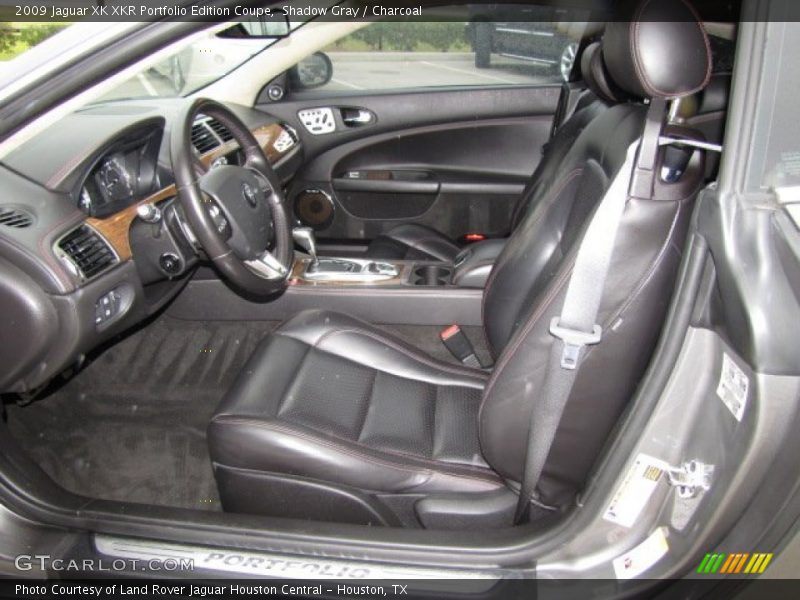 Front Seat of 2009 XK XKR Portfolio Edition Coupe