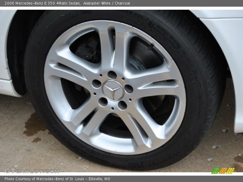 Alabaster White / Charcoal 2006 Mercedes-Benz E 350 4Matic Sedan