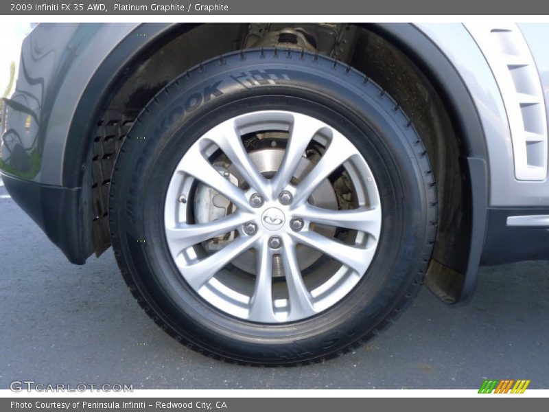 Platinum Graphite / Graphite 2009 Infiniti FX 35 AWD