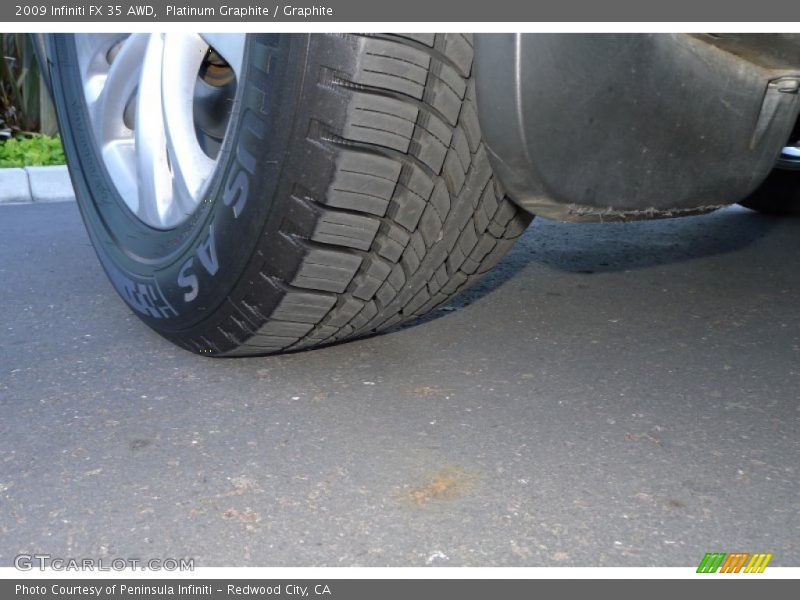 Platinum Graphite / Graphite 2009 Infiniti FX 35 AWD