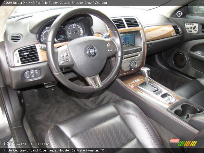  2009 XK XKR Portfolio Edition Coupe Charcoal Interior