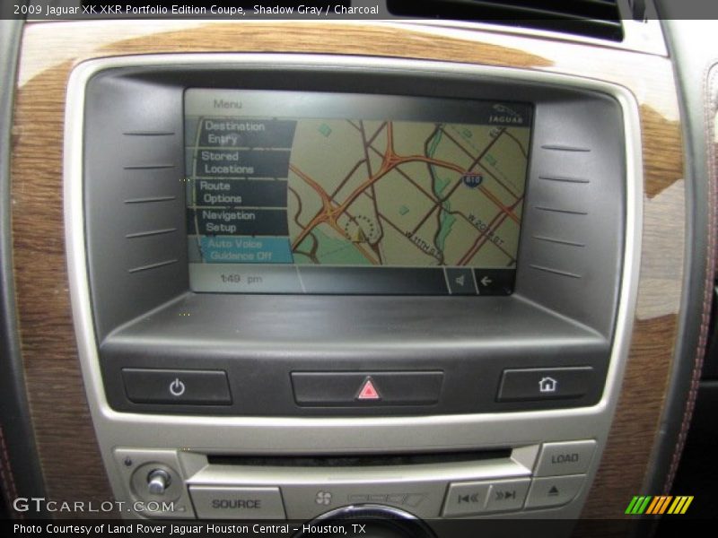 Navigation of 2009 XK XKR Portfolio Edition Coupe