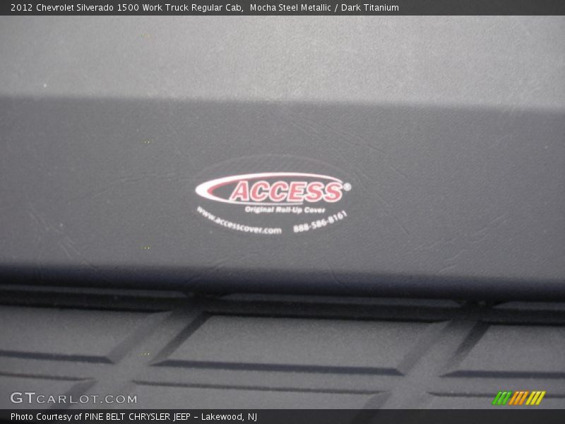 Mocha Steel Metallic / Dark Titanium 2012 Chevrolet Silverado 1500 Work Truck Regular Cab