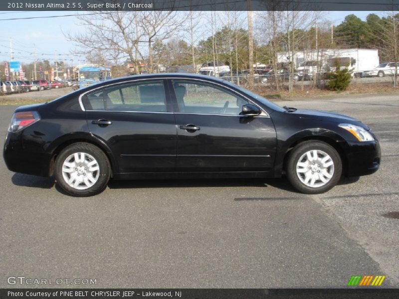 Super Black / Charcoal 2012 Nissan Altima 2.5 S
