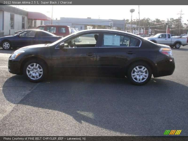 Super Black / Charcoal 2012 Nissan Altima 2.5 S