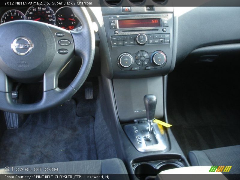 Super Black / Charcoal 2012 Nissan Altima 2.5 S