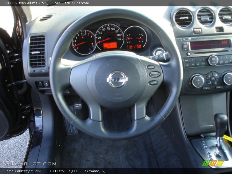 Super Black / Charcoal 2012 Nissan Altima 2.5 S