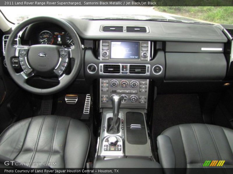 Santorini Black Metallic / Jet Black/Jet Black 2011 Land Rover Range Rover Supercharged