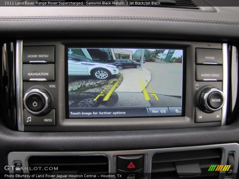 Santorini Black Metallic / Jet Black/Jet Black 2011 Land Rover Range Rover Supercharged