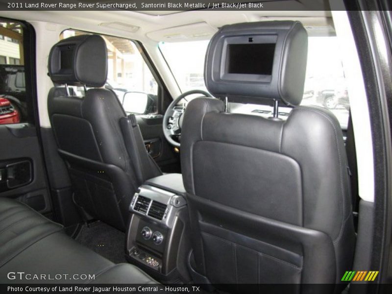 Santorini Black Metallic / Jet Black/Jet Black 2011 Land Rover Range Rover Supercharged