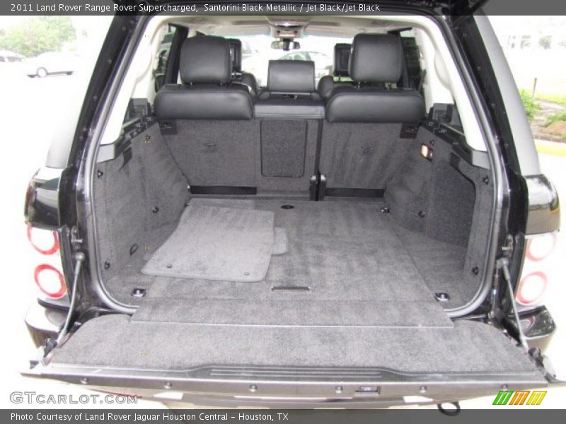 Santorini Black Metallic / Jet Black/Jet Black 2011 Land Rover Range Rover Supercharged