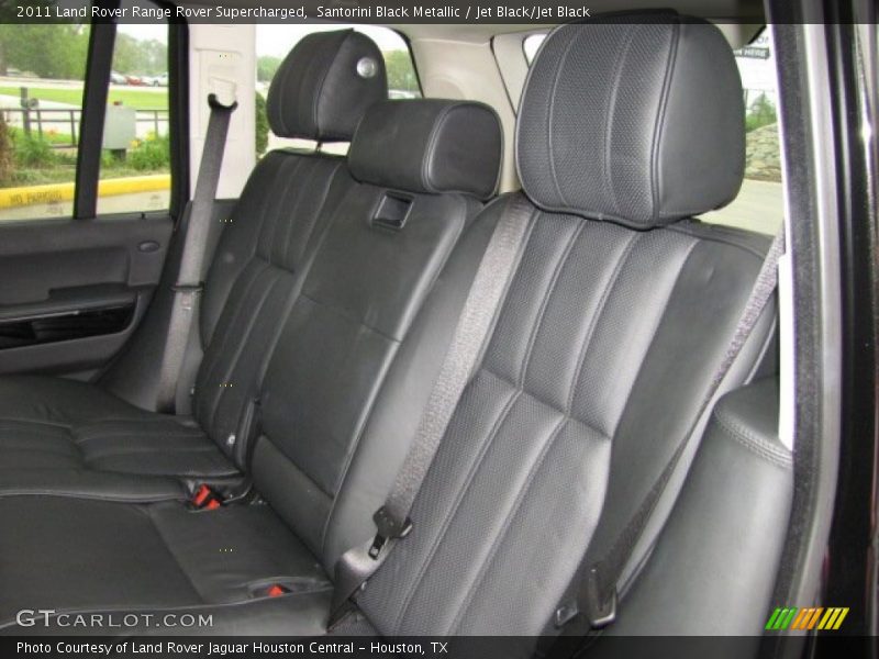 Santorini Black Metallic / Jet Black/Jet Black 2011 Land Rover Range Rover Supercharged