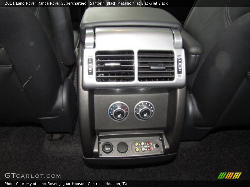 Santorini Black Metallic / Jet Black/Jet Black 2011 Land Rover Range Rover Supercharged