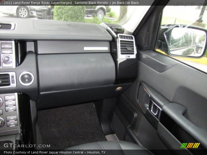 Santorini Black Metallic / Jet Black/Jet Black 2011 Land Rover Range Rover Supercharged
