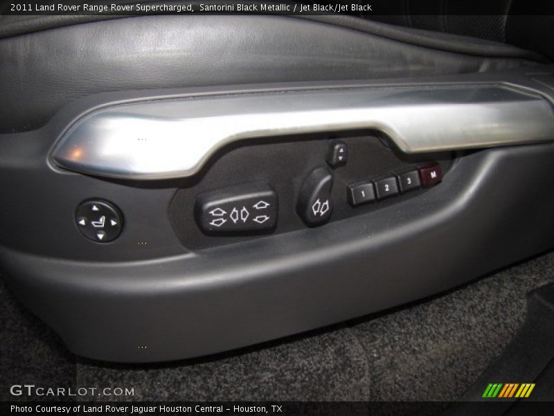 Santorini Black Metallic / Jet Black/Jet Black 2011 Land Rover Range Rover Supercharged