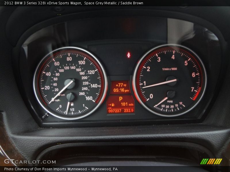  2012 3 Series 328i xDrive Sports Wagon 328i xDrive Sports Wagon Gauges