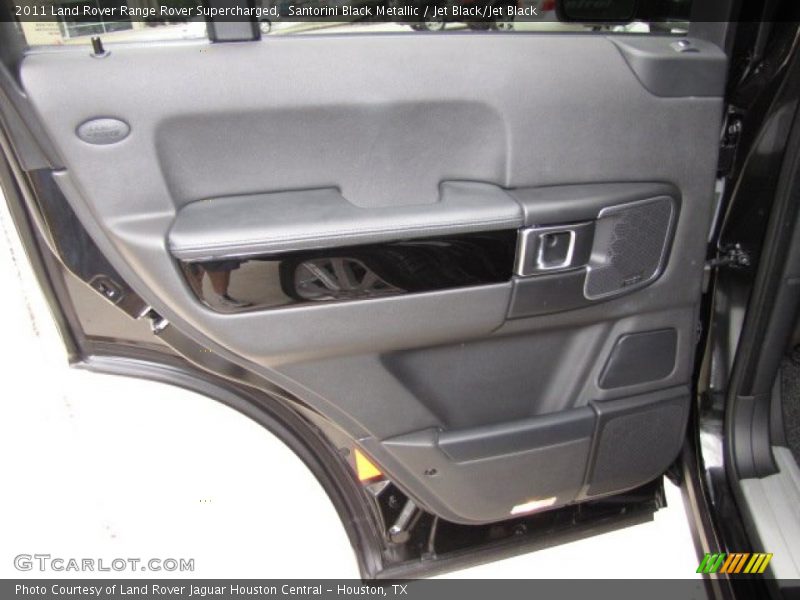 Santorini Black Metallic / Jet Black/Jet Black 2011 Land Rover Range Rover Supercharged