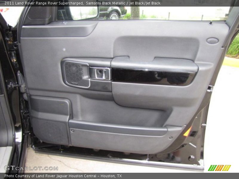 Santorini Black Metallic / Jet Black/Jet Black 2011 Land Rover Range Rover Supercharged