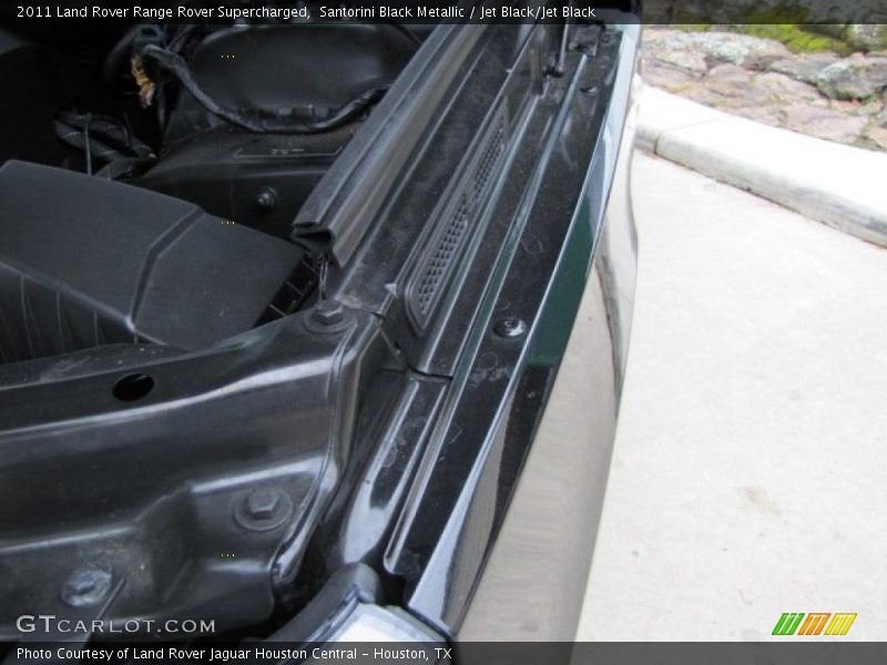 Santorini Black Metallic / Jet Black/Jet Black 2011 Land Rover Range Rover Supercharged