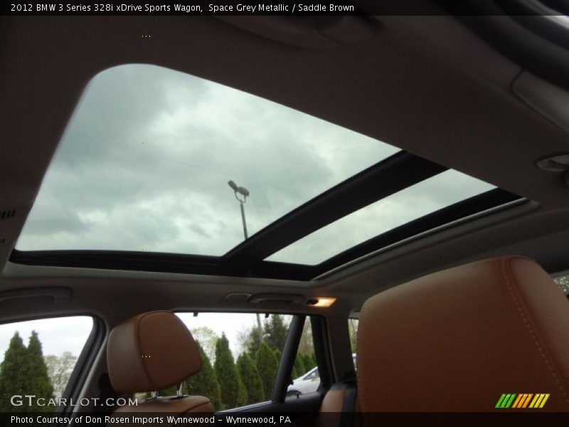 Sunroof of 2012 3 Series 328i xDrive Sports Wagon