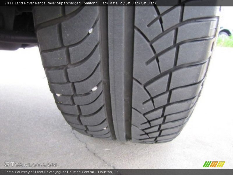 Santorini Black Metallic / Jet Black/Jet Black 2011 Land Rover Range Rover Supercharged