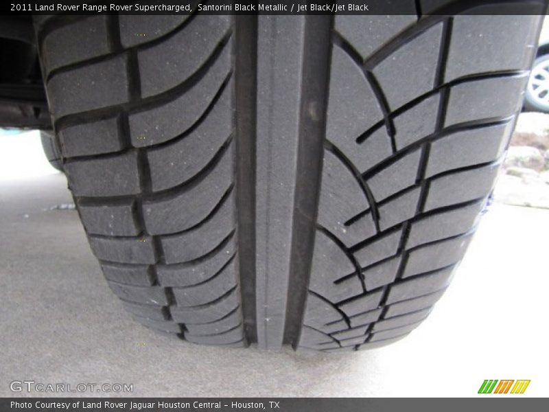 Santorini Black Metallic / Jet Black/Jet Black 2011 Land Rover Range Rover Supercharged
