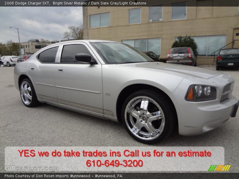 Bright Silver Metallic / Dark Slate Gray/Light Graystone 2006 Dodge Charger SXT