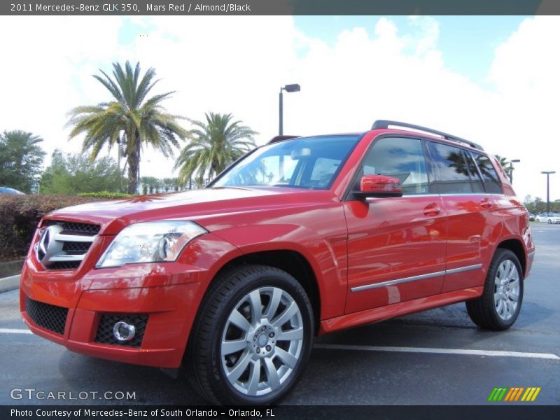 Mars Red / Almond/Black 2011 Mercedes-Benz GLK 350