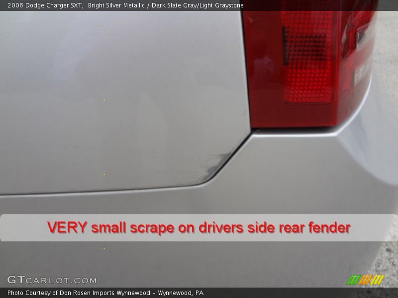 Bright Silver Metallic / Dark Slate Gray/Light Graystone 2006 Dodge Charger SXT