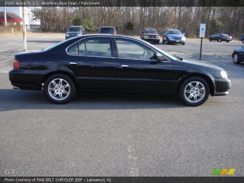 Monterey Blue Pearl / Parchment 2000 Acura TL 3.2