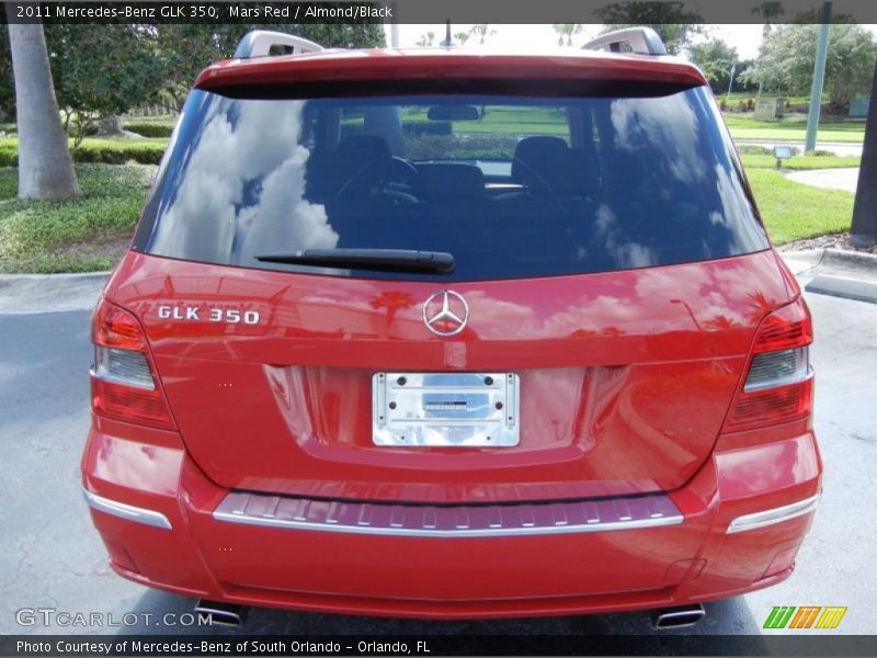 Mars Red / Almond/Black 2011 Mercedes-Benz GLK 350