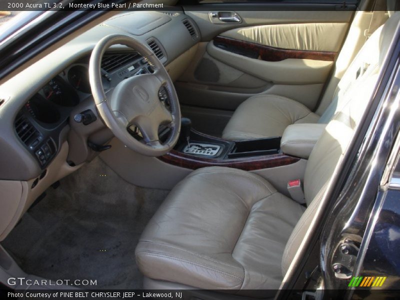 Monterey Blue Pearl / Parchment 2000 Acura TL 3.2