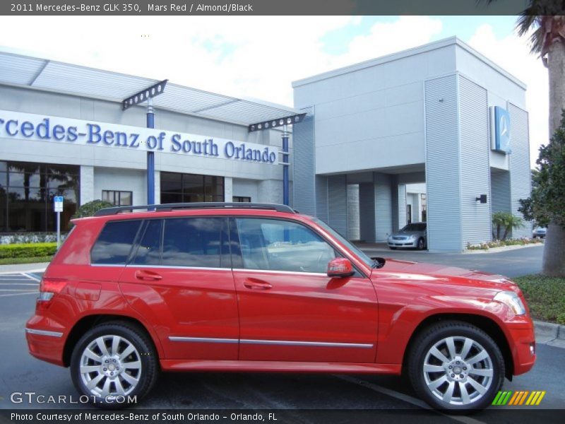 Mars Red / Almond/Black 2011 Mercedes-Benz GLK 350