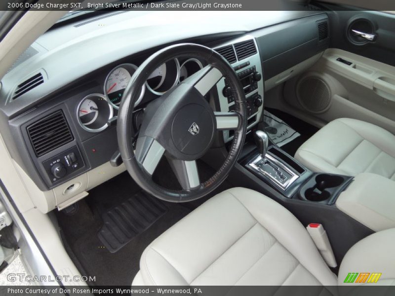 Bright Silver Metallic / Dark Slate Gray/Light Graystone 2006 Dodge Charger SXT